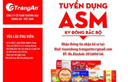 [TUYỂN DỤNG] ASM Đông Bắc Bộ